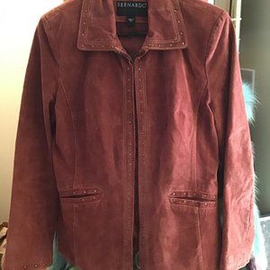 New Rust Suede Jacket